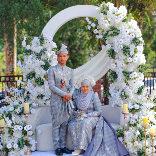 Outdoor garden wedding venue JB | Lokasi majlis perkahwinan tema taman Johor Bahru - Casa Story32