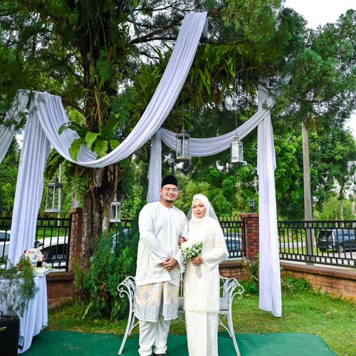Outdoor garden wedding venue JB | Lokasi majlis perkahwinan tema taman Johor Bahru - Casa Story23